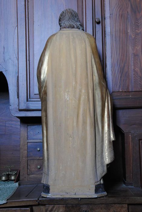 statue : Sacré-Coeur, revers, vue générale - © Ministère de la Culture (France), Médiathèque du patrimoine et de la photographie, Conservation des antiquités et des objets d’art de l’Ardèche – Tous droits réservés