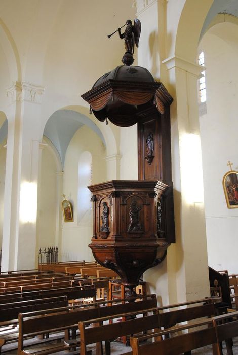 chaire à prêcher - © Ministère de la Culture (France), Médiathèque du patrimoine et de la photographie, Conservation des antiquités et des objets d’art de l’Ardèche – Tous droits réservés