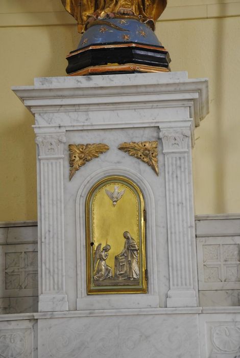 tabernacle de l'autel de la Vierge