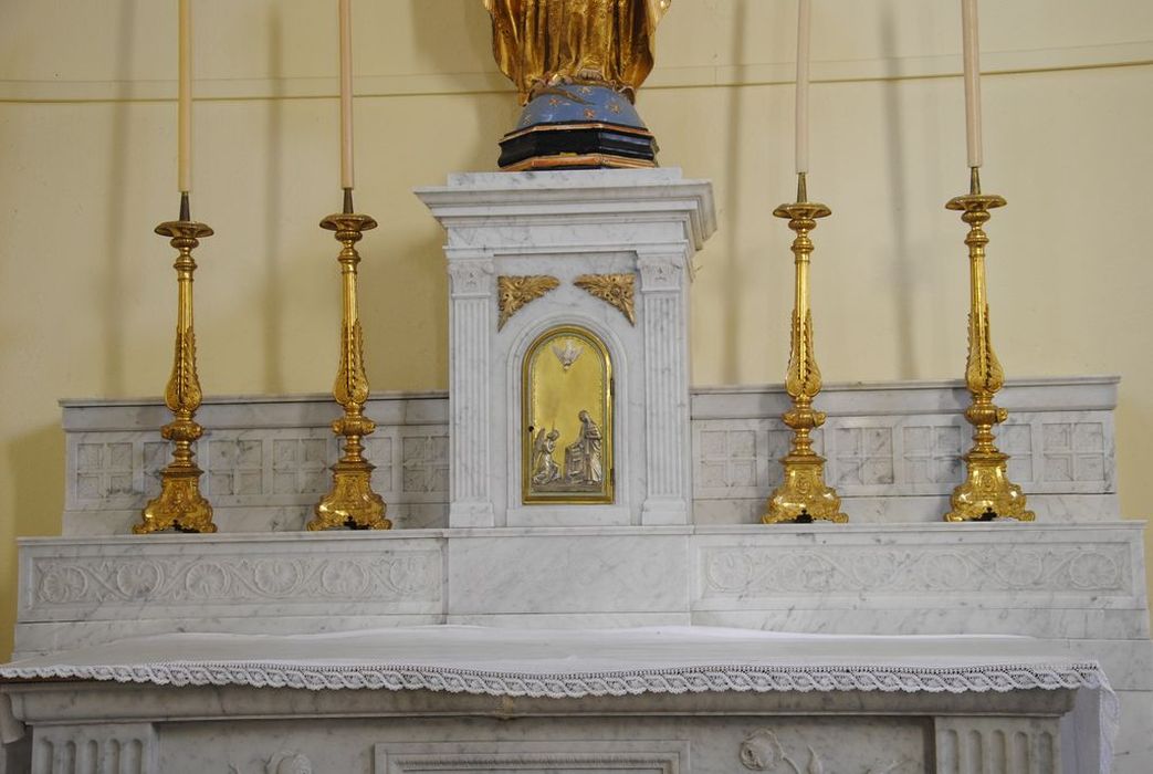tabernacle de l'autel de la Vierge
