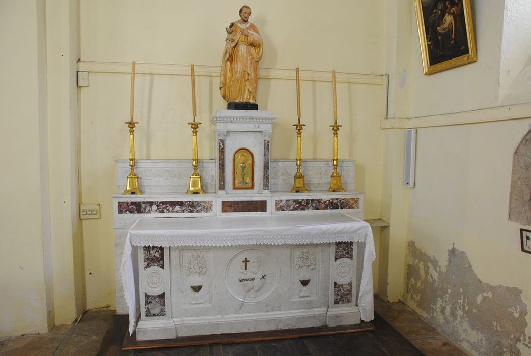 autel du Sacré-Coeur - © Ministère de la Culture (France), Médiathèque du patrimoine et de la photographie, Conservation des antiquités et des objets d’art de l’Ardèche – Tous droits réservés