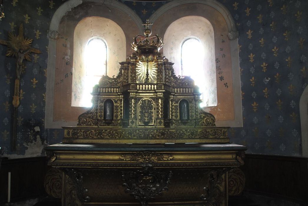 autel, retable (maître-autel) - © Ministère de la Culture (France), Médiathèque du patrimoine et de la photographie, Conservation des antiquités et des objets d’art de l’Ardèche – Tous droits réservés