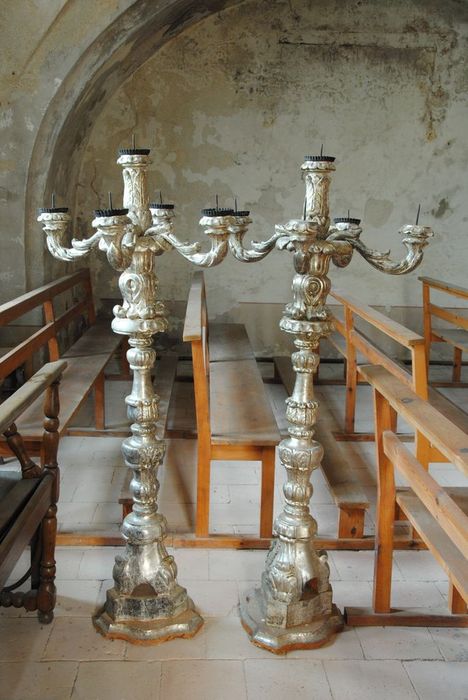 chandeliers (candélabres) - © Ministère de la Culture (France), Médiathèque du patrimoine et de la photographie, Conservation des antiquités et des objets d’art de l’Ardèche – Tous droits réservés