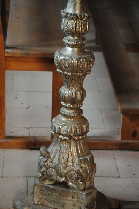 chandelier (candélabre), détail - © Ministère de la Culture (France), Médiathèque du patrimoine et de la photographie, Conservation des antiquités et des objets d’art de l’Ardèche – Tous droits réservés