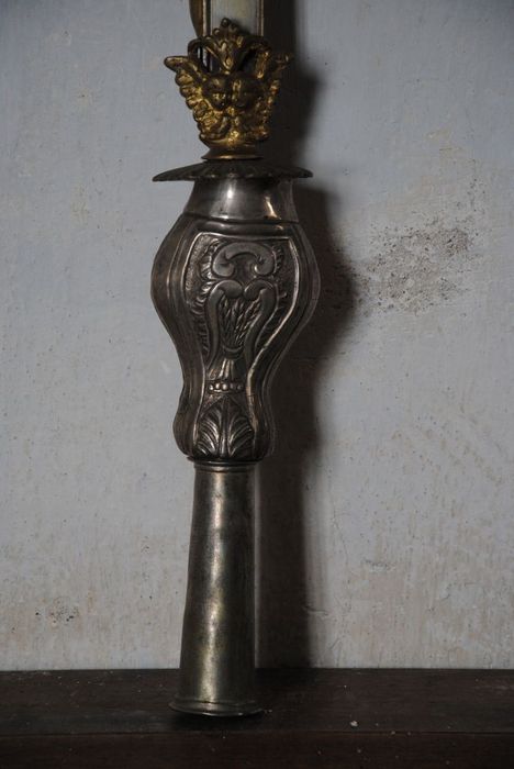 croix de procession, détail - © Ministère de la Culture (France), Médiathèque du patrimoine et de la photographie, Conservation des antiquités et des objets d’art de l’Ardèche – Tous droits réservés