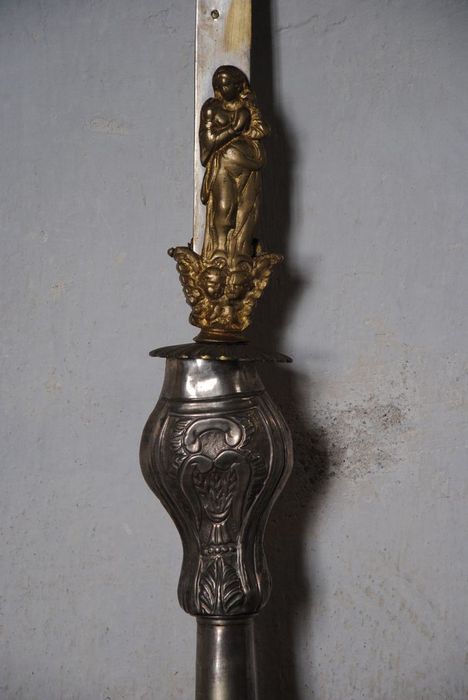 croix de procession, détail