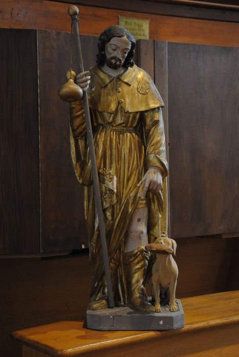 statue : Saint Roch