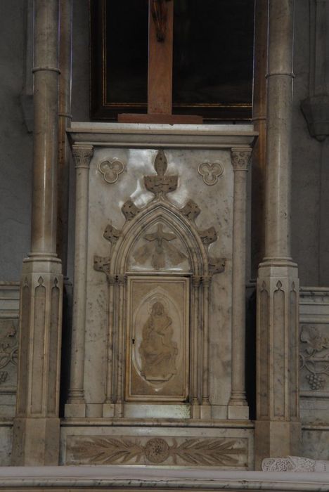 autel (maître-autel), détail du tabernacle