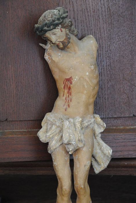 croix de confrérie n°2, vue partielle - © Ministère de la Culture (France), Médiathèque du patrimoine et de la photographie, Conservation des antiquités et des objets d’art de l’Ardèche – Tous droits réservés