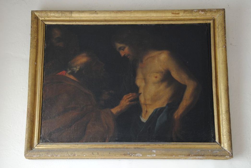 tableau : L'incrédulité de saint Thomas