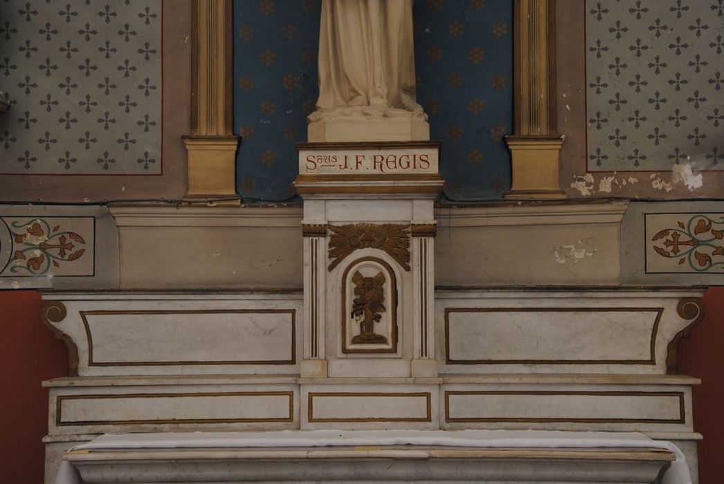 tabernacle de l'autel de saint Jean-François Régis, détail