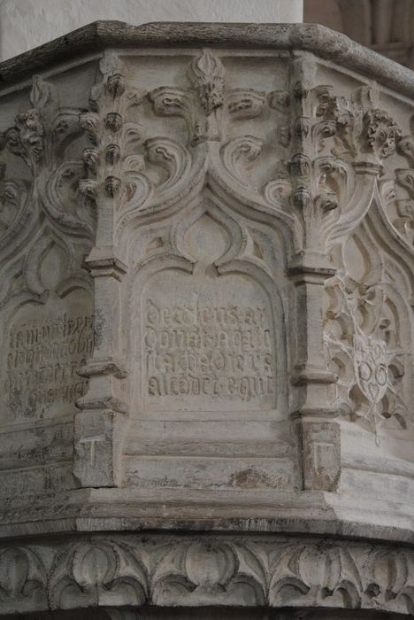 chaire à prêcher, détail