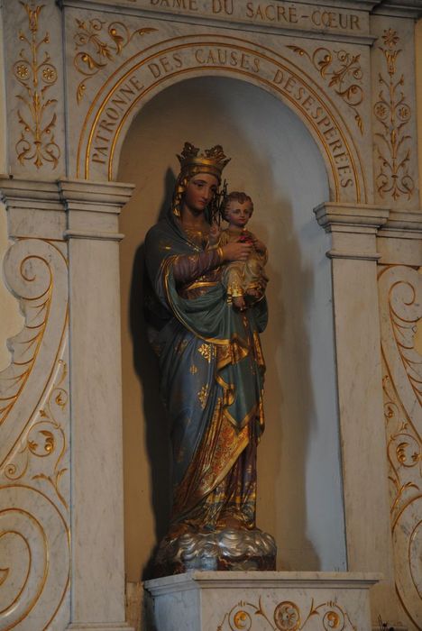 Statue : Vierge à l'Enfant
