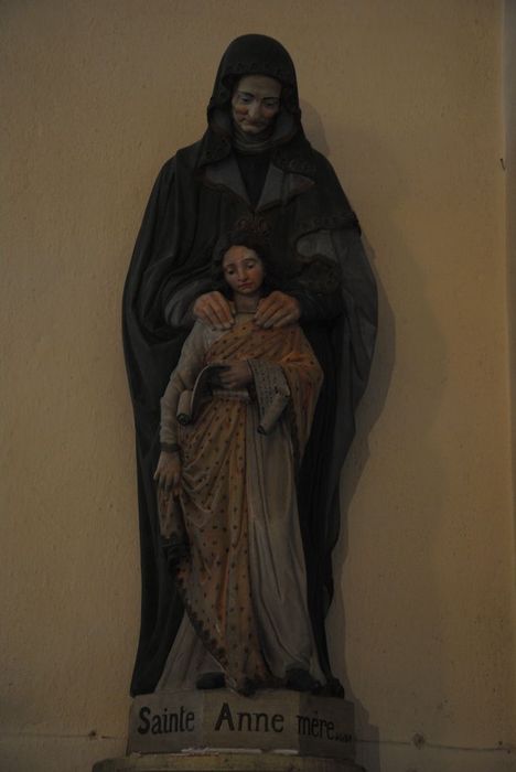 groupe sculpté : Sainte Anne et la Vierge