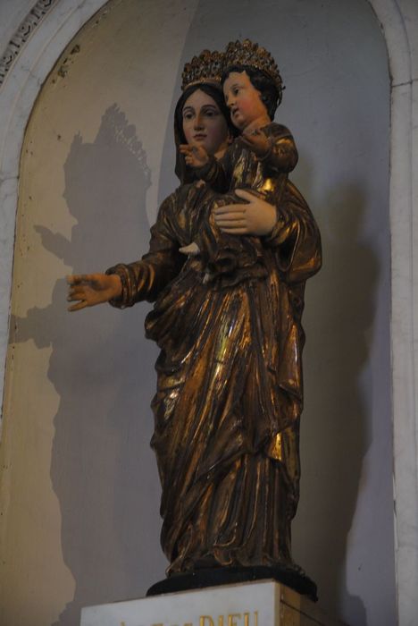statuette : Vierge (La) - © Ministère de la Culture (France), Médiathèque du patrimoine et de la photographie, Conservation des antiquités et des objets d’art de l’Ardèche – Tous droits réservés