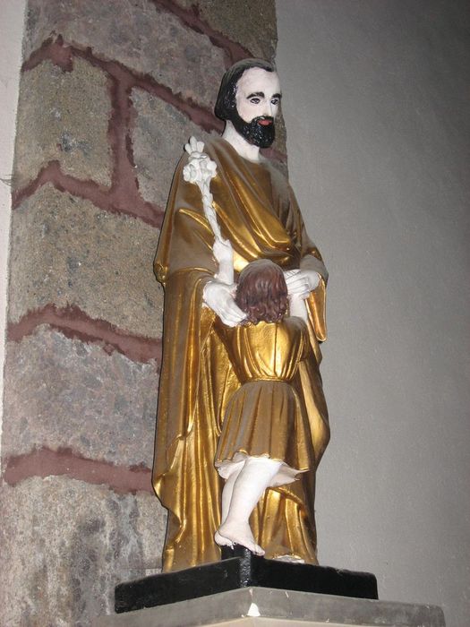 statue : Saint Joseph et l'Enfant