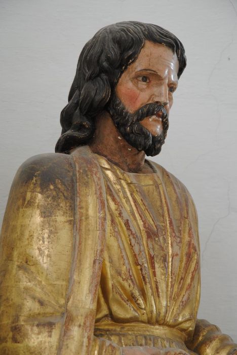 statue : Saint Joseph, vue partielle