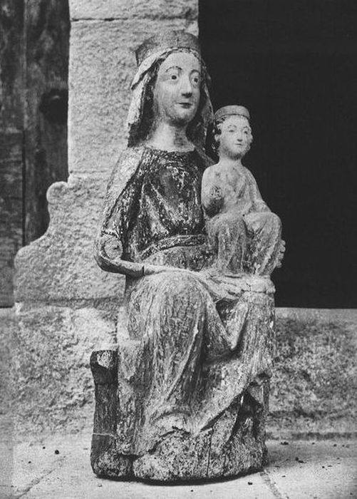 statue : Vierge à l'Enfant