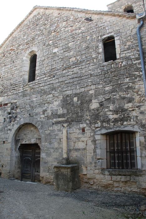 Eglise (ancienne) : Façade occidentale, vue générale