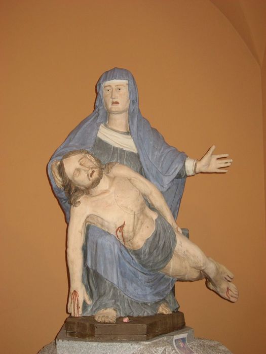statue : Piéta - © Ministère de la Culture (France), Médiathèque du patrimoine et de la photographie, Conservation des antiquités et des objets d’art de l’Ardèche – Tous droits réservés