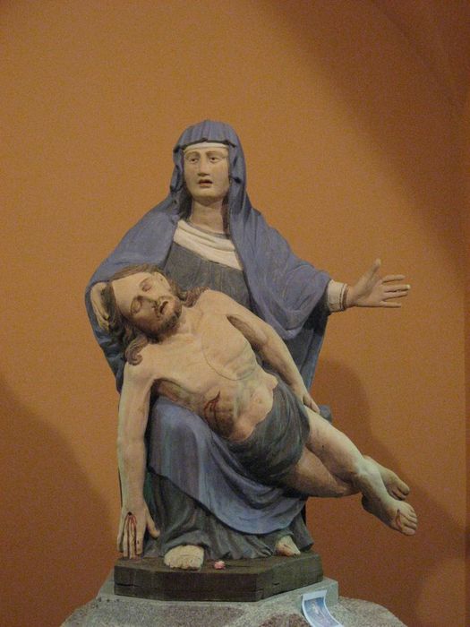 statue : Piéta - © Ministère de la Culture (France), Médiathèque du patrimoine et de la photographie, Conservation des antiquités et des objets d’art de l’Ardèche – Tous droits réservés