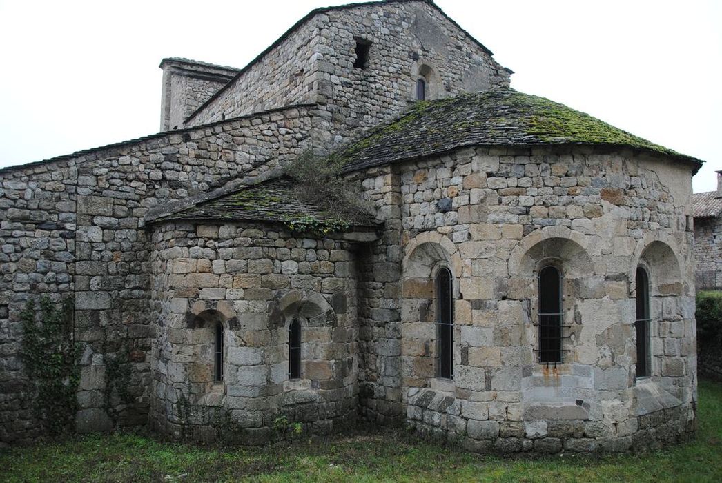 Eglise Notre-Dame de Prévenchères : Chevet, vue partielle