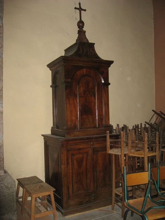 placard-clôture des fonts baptismaux - © Ministère de la Culture (France), Médiathèque du patrimoine et de la photographie, Conservation des antiquités et des objets d’art de l’Ardèche – Tous droits réservés