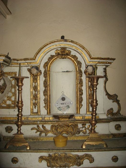 tabernacle de l'autel de la Vierge, détail - © Ministère de la Culture (France), Médiathèque du patrimoine et de la photographie, Conservation des antiquités et des objets d’art de l’Ardèche – Tous droits réservés