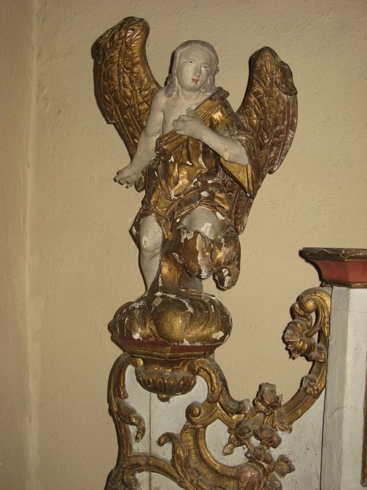 retable de la chapelle Notre-Dame de Pitié, détail - © Ministère de la Culture (France), Médiathèque du patrimoine et de la photographie, Conservation des antiquités et des objets d’art de l’Ardèche – Tous droits réservés