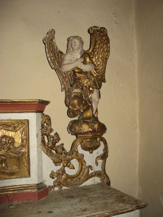 retable de la chapelle Notre-Dame de Pitié, détail - © Ministère de la Culture (France), Conservation des antiquités et des objets d’art de l’Ardèche – Tous droits réservés