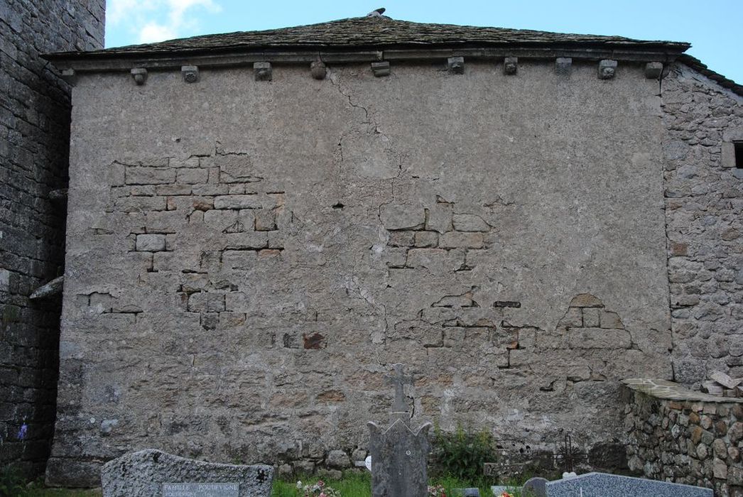 Eglise paroissiale : Chevet, vue générale