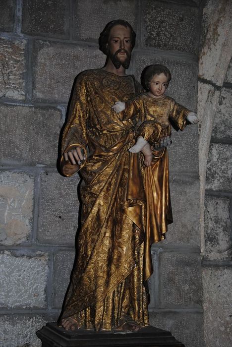 statue : Saint Joseph et l'Enfant,