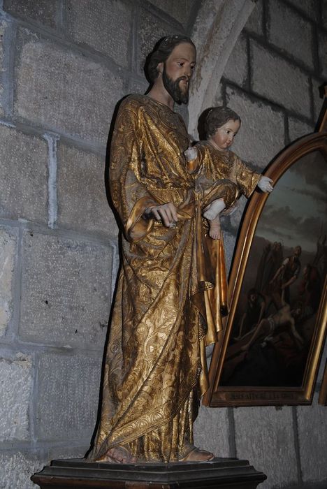 statue : Saint Joseph et l'Enfant,