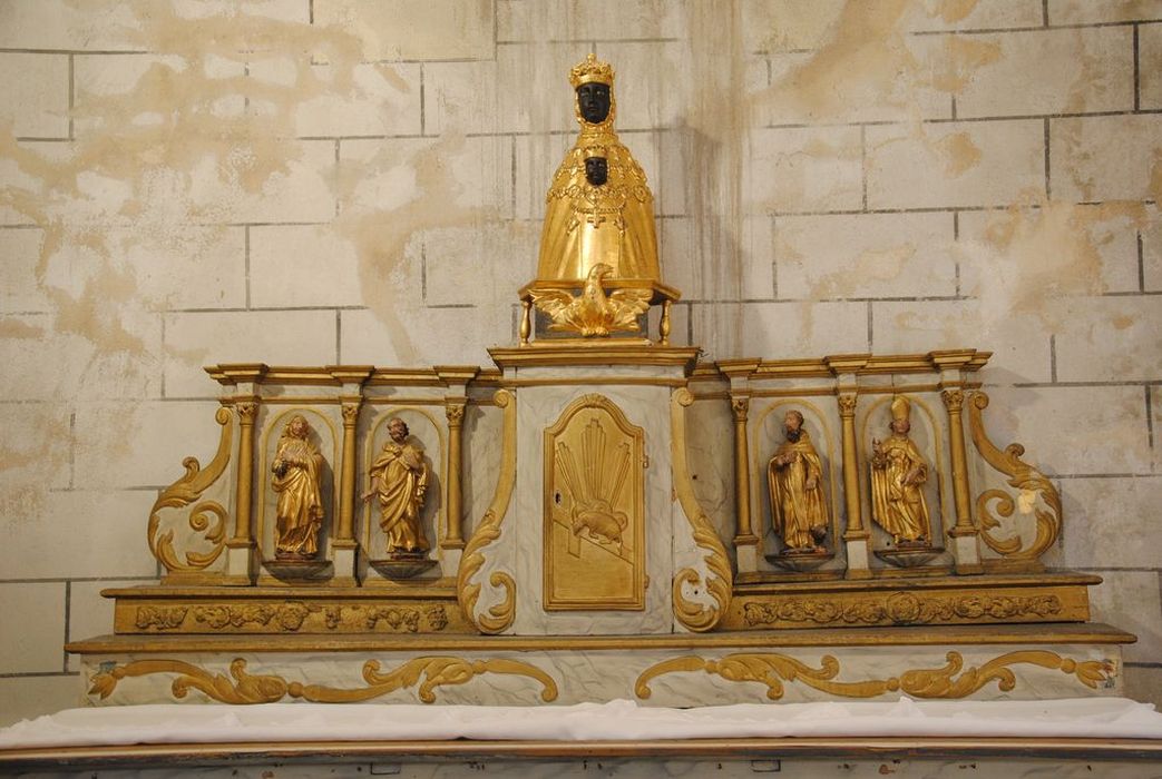 tabernacle de l'autel de Notre Dame de Niegles