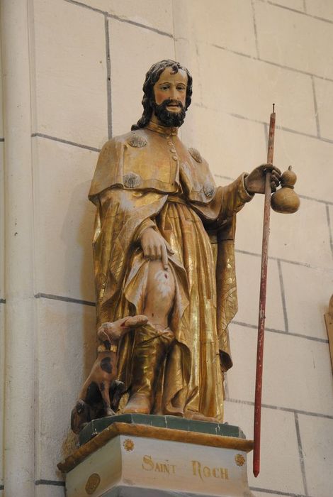 statue : Saint Roch