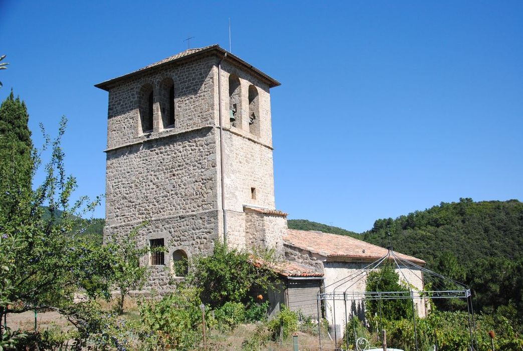 Eglise de Nieigles (ancienne) : Ensemble sud-ouest, vue générale