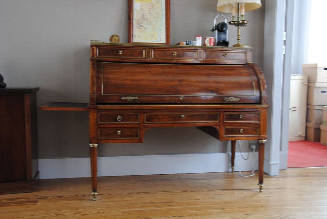 bureau à cylindres - © Ministère de la Culture (France), Conservation des antiquités et des objets d’art de l’Ardèche – Tous droits réservés