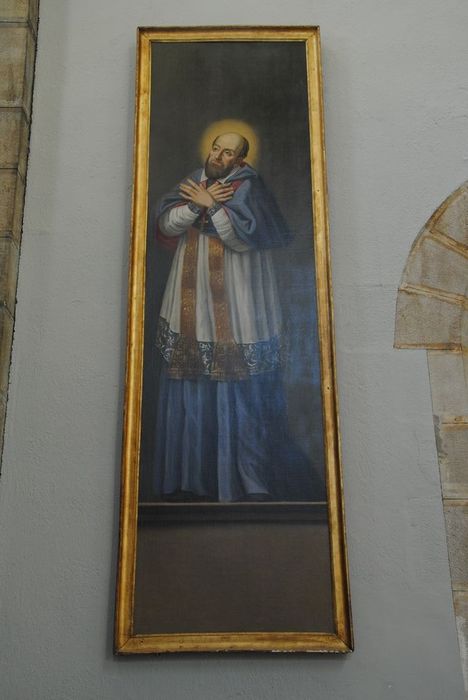 tableau : Saint François de Sales en prière