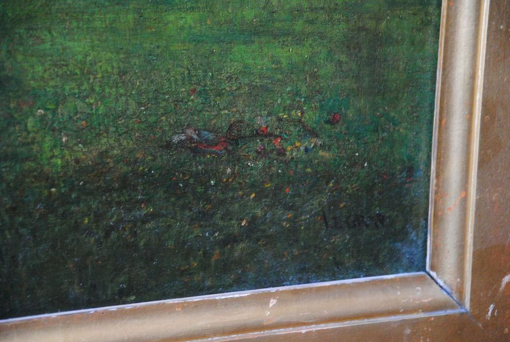 tableau : Le Trianon, détail
