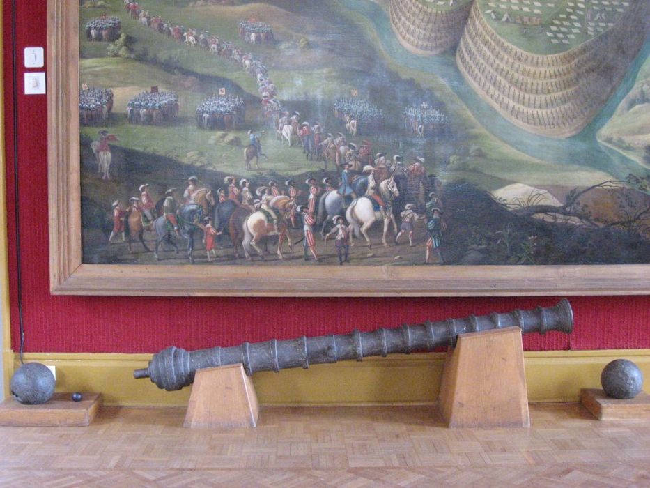 tableau : Le Siège de Privas en 1629 - © Ministère de la Culture (France), Conservation des antiquités et des objets d’art de l’Ardèche – Tous droits réservés