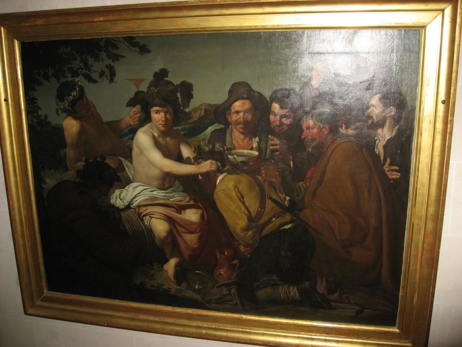 tableau : Les Buveurs - © Ministère de la Culture (France), Médiathèque du patrimoine et de la photographie, Conservation des antiquités et des objets d’art de l’Ardèche – Tous droits réservés