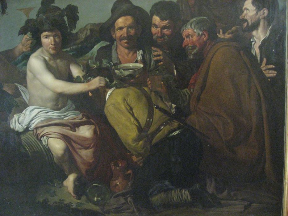 tableau : Les Buveurs - © Ministère de la Culture (France), Médiathèque du patrimoine et de la photographie, Conservation des antiquités et des objets d’art de l’Ardèche – Tous droits réservés