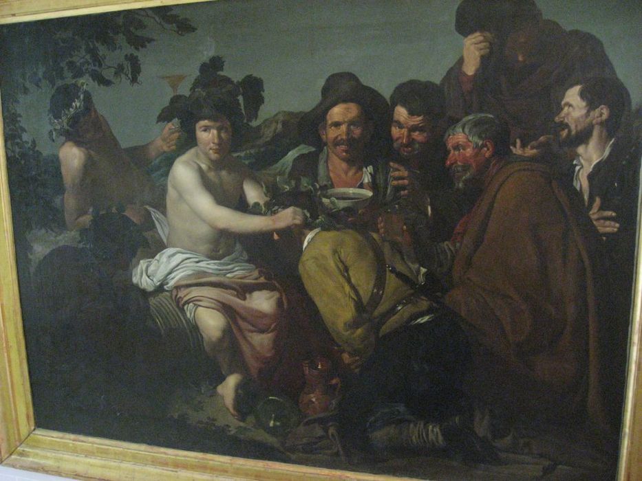 tableau : Les Buveurs - © Ministère de la Culture (France), Médiathèque du patrimoine et de la photographie, Conservation des antiquités et des objets d’art de l’Ardèche – Tous droits réservés