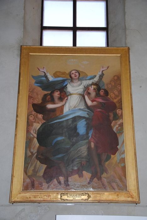 tableau : l'Assomption de la Vierge - © Ministère de la Culture (France), Conservation des antiquités et des objets d’art de l’Ardèche – Tous droits réservés