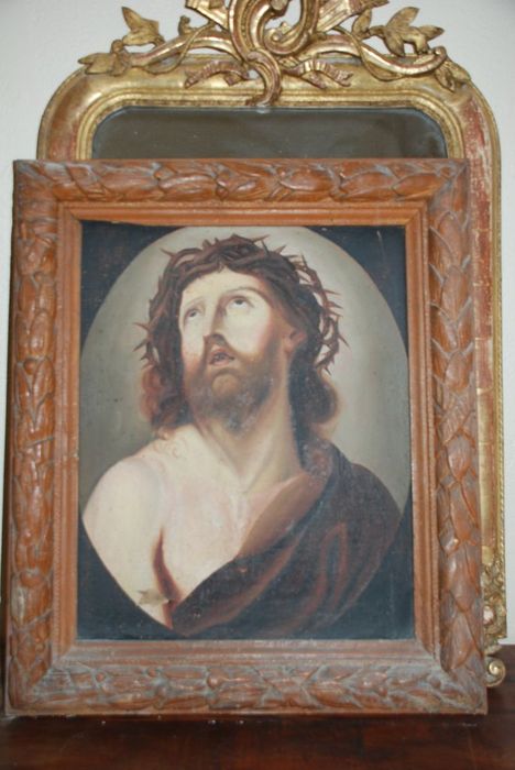 estampe avec cadre : Sainte Face (La) - © Ministère de la Culture (France), Médiathèque du patrimoine et de la photographie, Conservation des antiquités et des objets d’art de l’Ardèche – Tous droits réservés