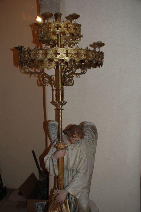 statue : Ange adorateur n°2 - © Ministère de la Culture (France), Conservation des antiquités et des objets d’art de l’Ardèche – Tous droits réservés