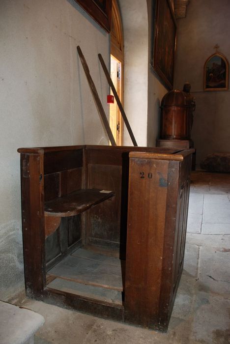 Stalle : des religieuses ursulines - © Ministère de la Culture (France), Conservation des antiquités et des objets d’art de l’Ardèche – Tous droits réservés