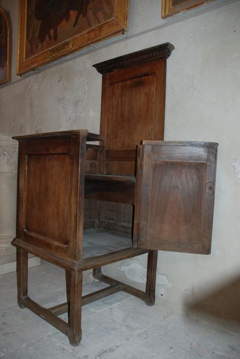 chaire à prêcher - © Ministère de la Culture (France), Conservation des antiquités et des objets d’art de l’Ardèche – Tous droits réservés