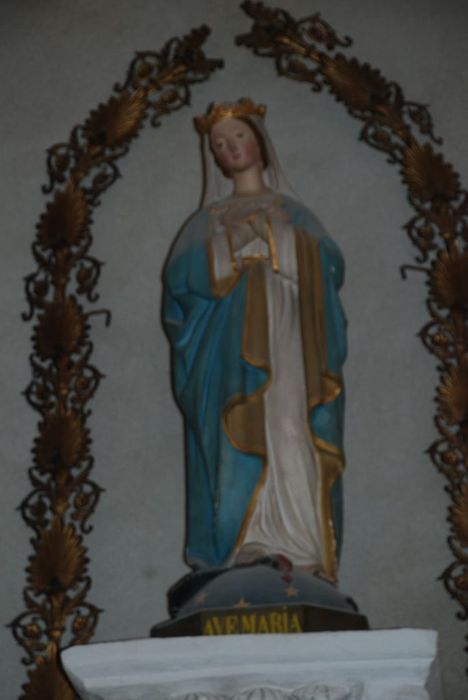 statue : Vierge Immaculée - © Ministère de la Culture (France), Conservation des antiquités et des objets d’art de l’Ardèche – Tous droits réservés