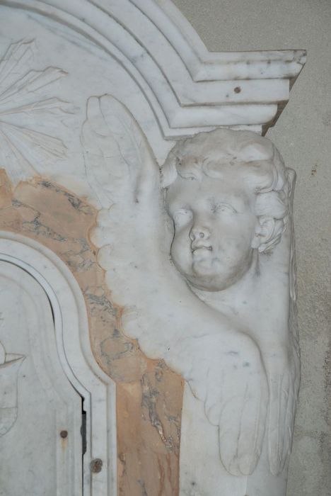 tabernacle provenant de l'ancien autel de l'église - © Ministère de la Culture (France), Conservation des antiquités et des objets d’art de l’Ardèche – Tous droits réservés